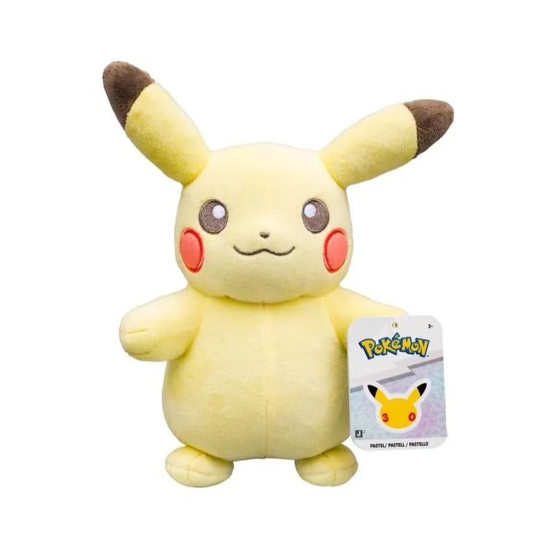 Pokemon 30th Anniversary 8" Pastel Plush - Pikachu