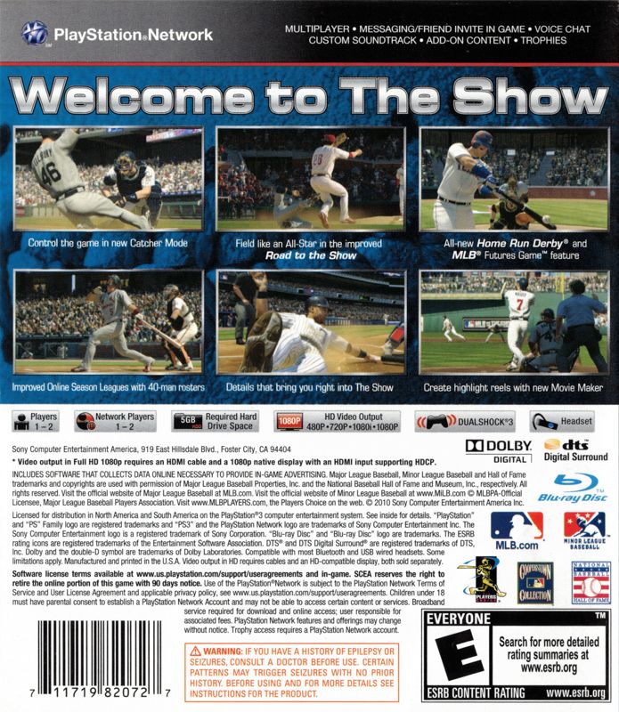 MLB 10: The Show - PlayStation 3