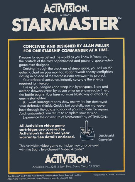 Starmaster - Atari 2600