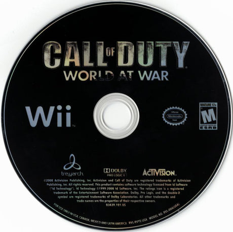 Call of Duty: World at War - Wii