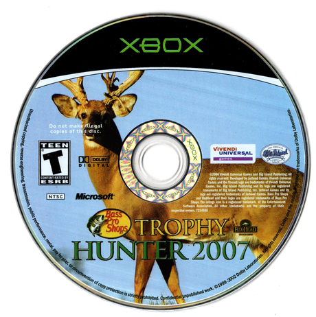 Bass Pro Shops: Trophy Hunter 2007 - Xbox