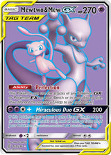 Mewtwo & Mew GX (Full Art) (222/236) [SM - Unified Minds]