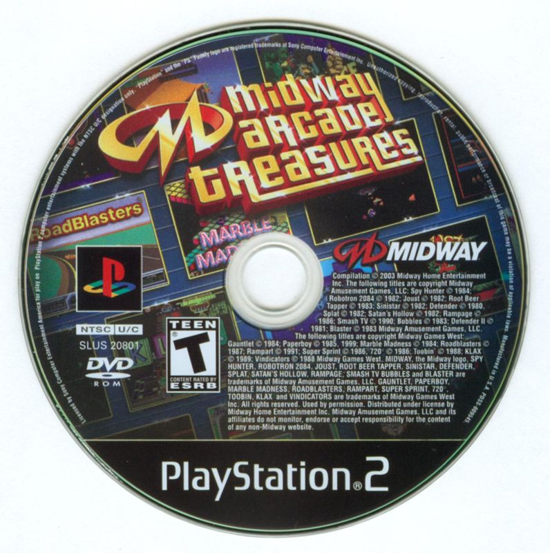 Midway Arcade Treasures - PlayStation 2