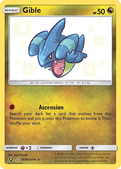 hidden fates shiny pokemon cards TCG Chinese Vault Articuno GX / AC2b #218/200 SSR Evolves from Gabite Hidden Fates = The ULTIMATE