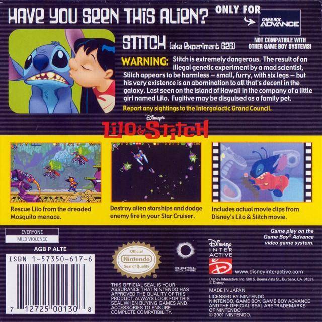 Lilo & Stitch - Game Boy Advance