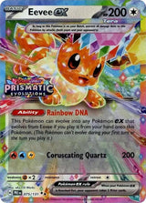 Eevee ex - 075/131 (Prismatic Evolutions Stamp) (075/131) [Miscellaneous Cards & Products]