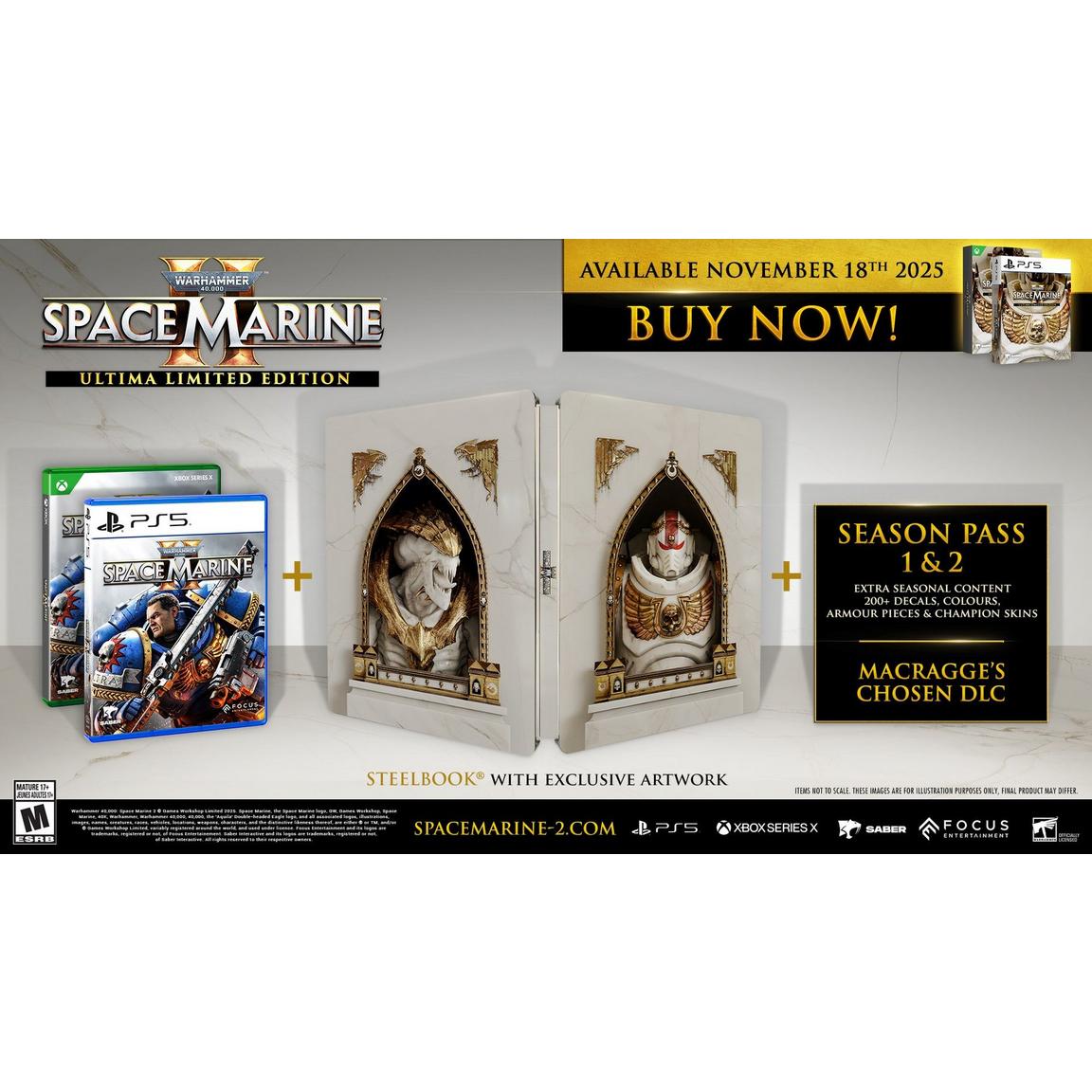 Warhammer 40,000: Space Marine 2 - Ultima Limited Edition - PlayStation 5