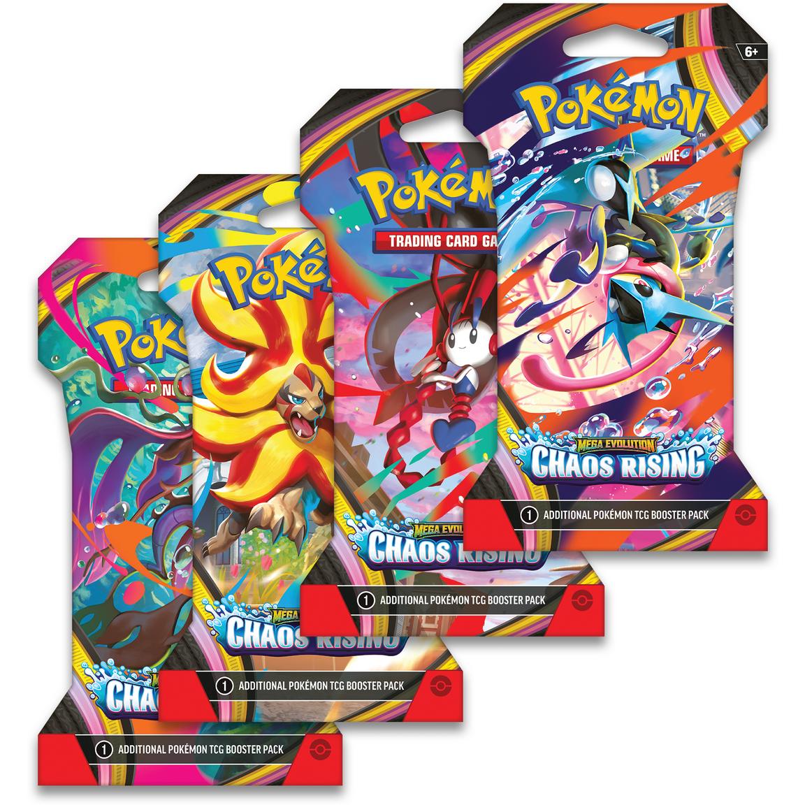 Pokemon TCG: Mega Evolution - Chaos Rising Sleeved Booster Pack