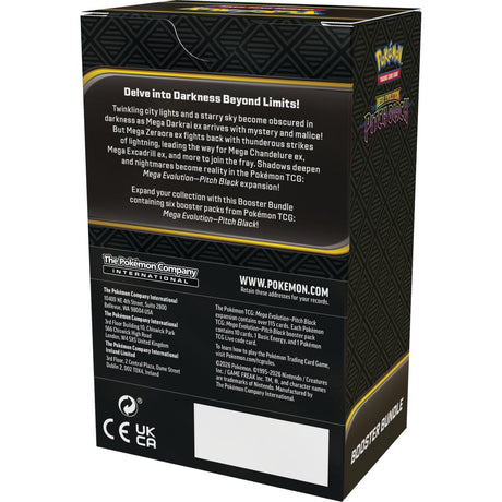 Pokemon TCG: Mega Evolution - Pitch Black Booster Bundle