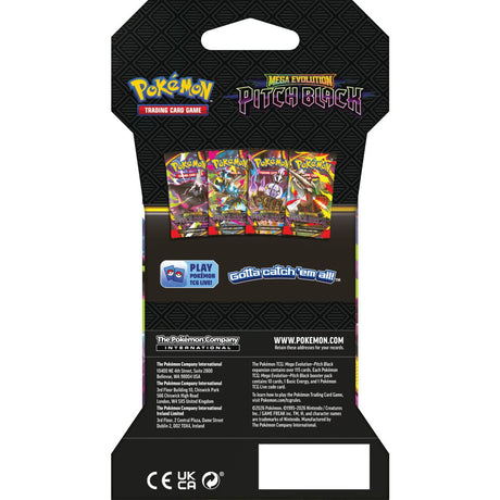 Pokemon TCG: Mega Evolution - Pitch Black Sleeved Booster Pack