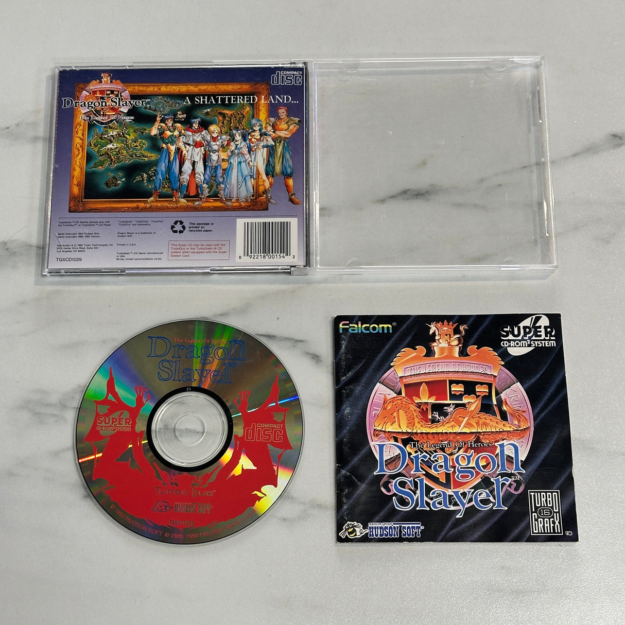 Dragon Slayer: The Legend of Heroes - TurboGrafx-CD