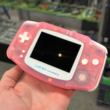 Game Boy Advance System with Hispeedido V5 Laminated IPS Backlit Display