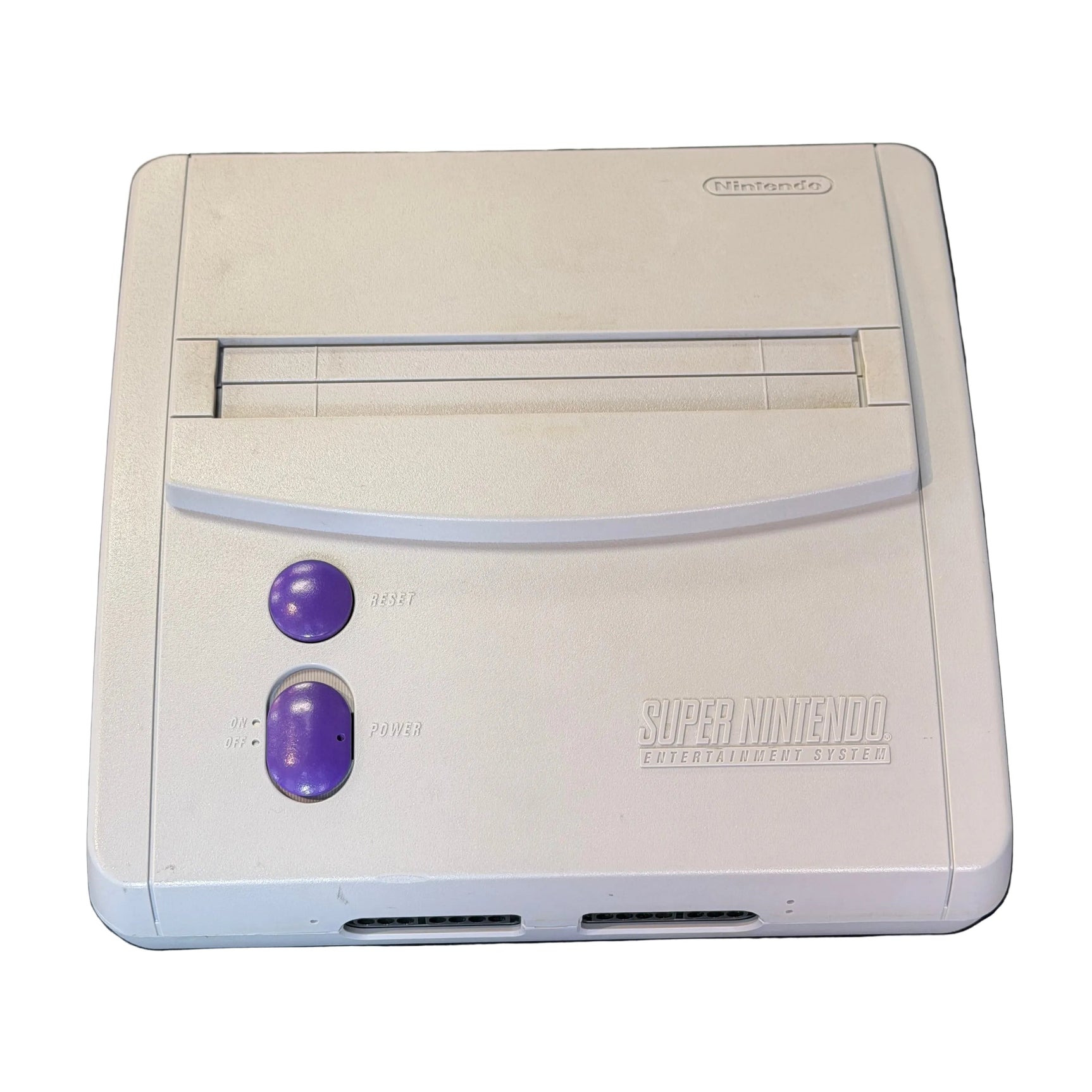 Super Nintendo SNES Jr. Console with Voultar SNESRGB Kit Pre-Installed