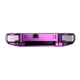Game Boy Advance System - Purple Boxy Pixel Metal Shell with IPS Display