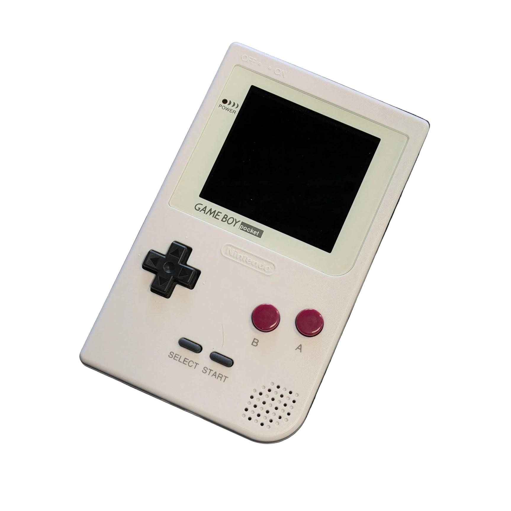 Game Boy Pocket System - White Reshell / IPS Display