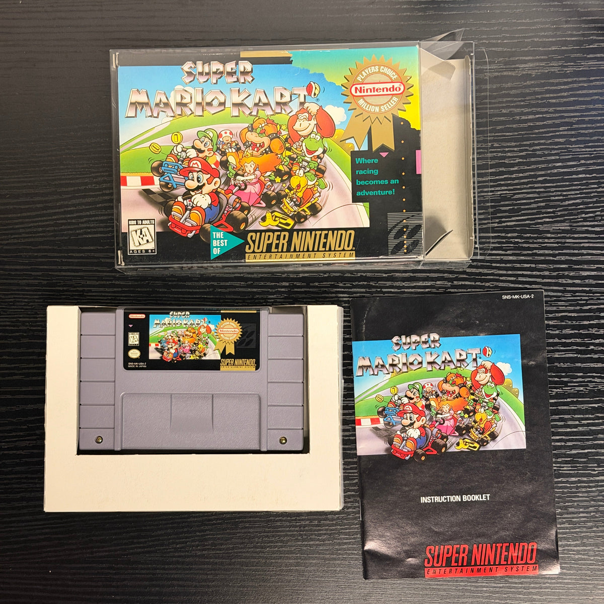Super Mario Kart - Super Nintendo