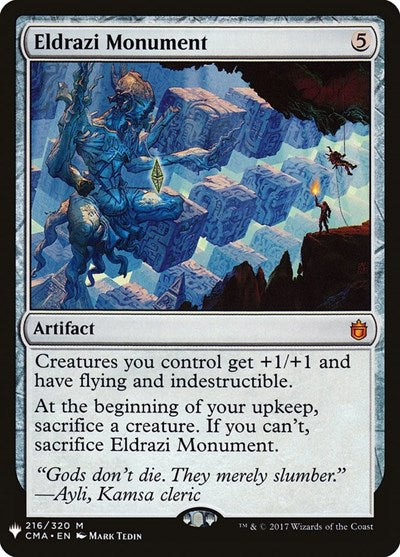 Eldrazi Monument (216) [The List Reprints]