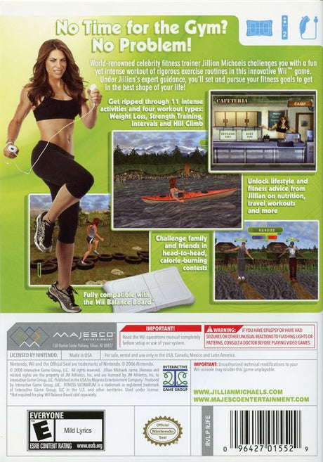 Jillian Michaels' Fitness Ultimatum 2009 - Wii