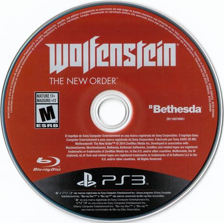 Wolfenstein: The New Order - PlayStation 3
