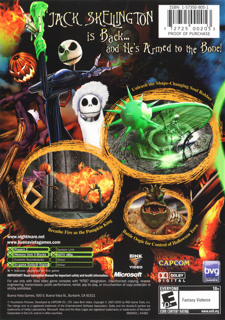 The Nightmare Before Christmas: Oogie's Revenge - Xbox