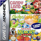 Candy Land/Chutes and Ladders/Memory - Game Boy Advance
