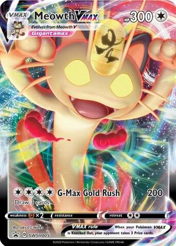 Meowth VMAX - SWSH005 (SWSH005) [SWSH: Sword & Shield Promo Cards]