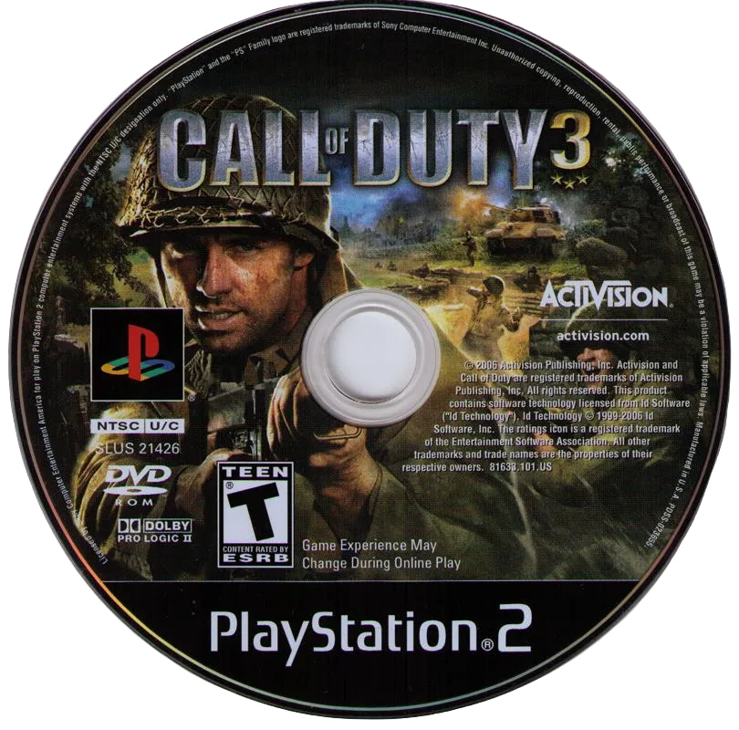 Call of Duty 3 - PlayStation 2