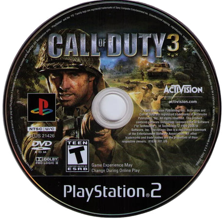 Call of Duty 3 - PlayStation 2