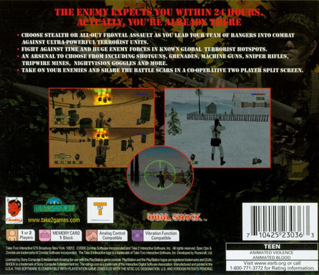 Spec Ops: Stealth Patrol - PlayStation