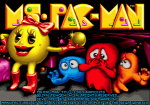 Ms. Pac-Man - SEGA Genesis