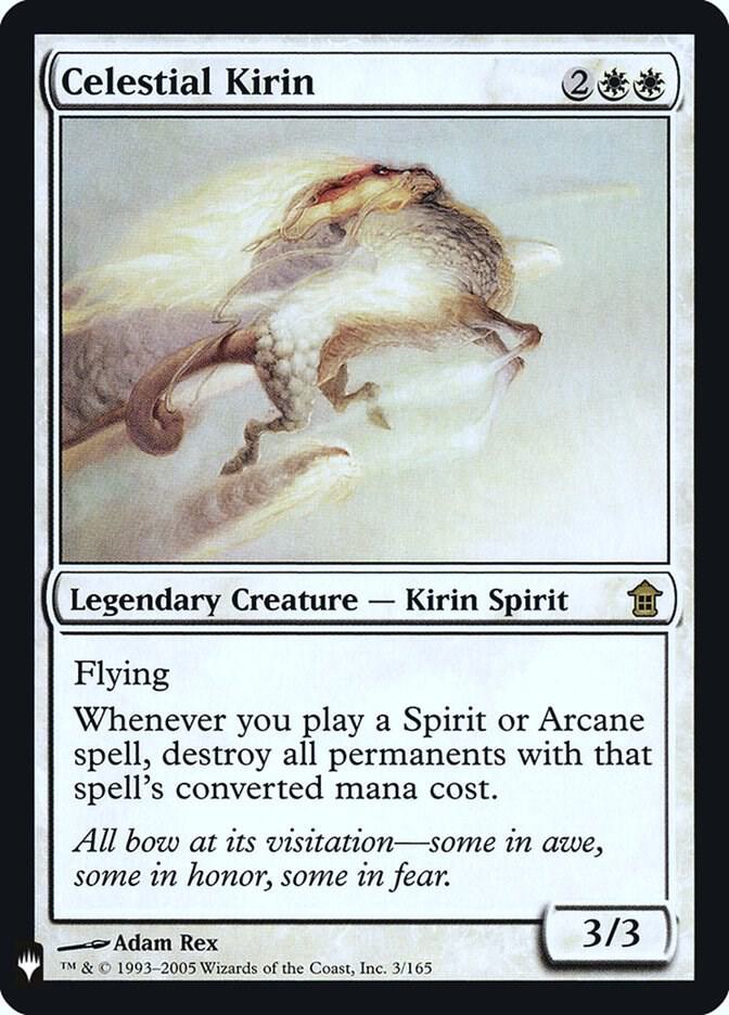 Celestial Kirin (3) [The List Reprints]