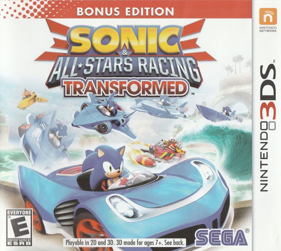 Sonic & All-Stars Racing: Transformed - Nintendo 3DS