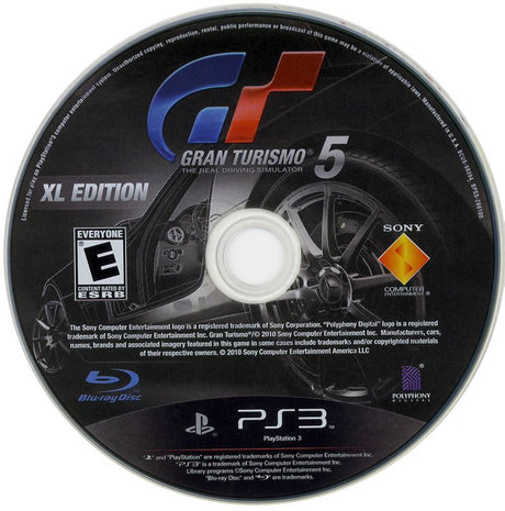 Gran Turismo 5: XL Edition - PlayStation 3