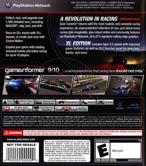 Gran Turismo 5: XL Edition - PlayStation 3