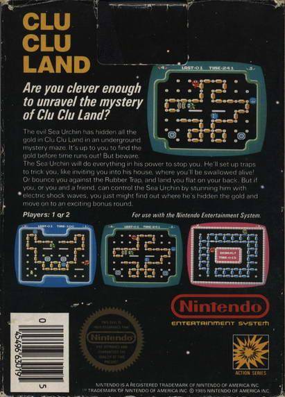 Clu Clu Land - NES