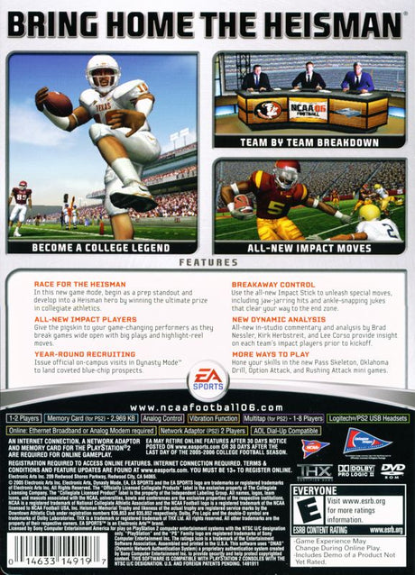 NCAA Football 06 - PlayStation 2
