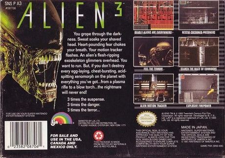 Alien 3 - Super Nintendo