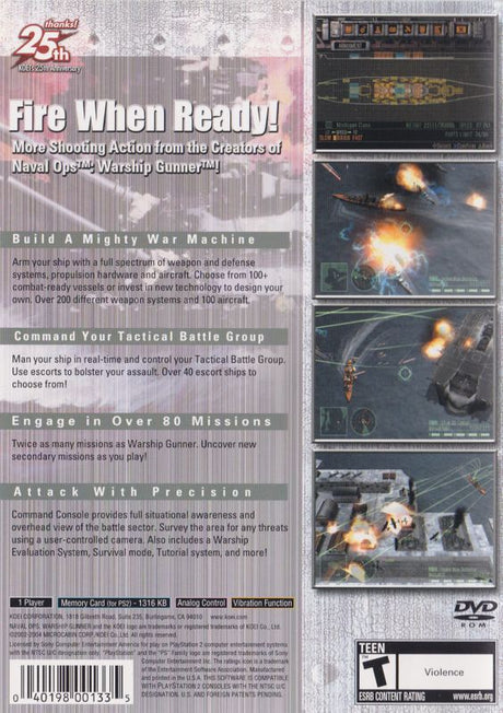 Naval Ops: Commander - PlayStation 2
