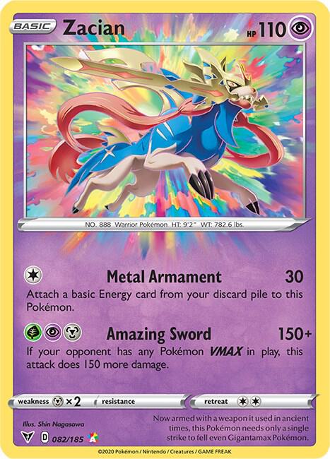 Zacian (082/185) [SWSH04: Vivid Voltage]