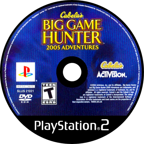 Cabela's Big Game Hunter 2005 Adventures - PlayStation 2
