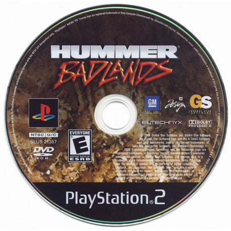 Hummer: Badlands - PlayStation 2