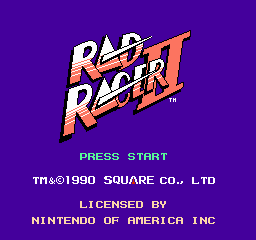 Rad Racer II - NES