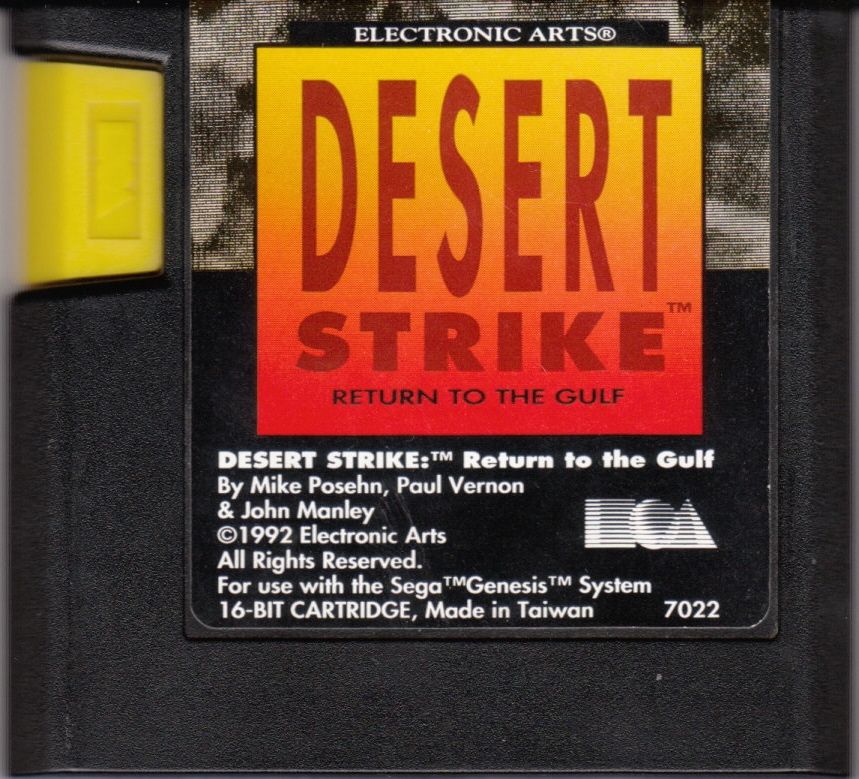 Desert Strike: Return to the Gulf - SEGA Genesis