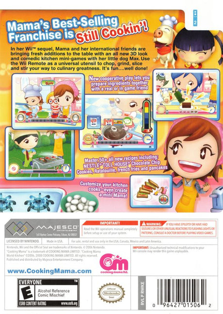 Cooking Mama: World Kitchen - Wii