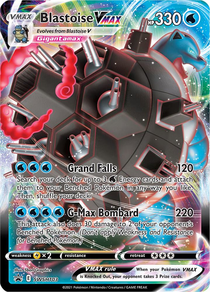 Blastoise VMAX - SWSH103 (SWSH103) [SWSH: Sword & Shield Promo Cards]
