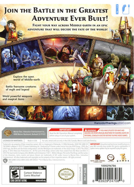 LEGO Lord Of The Rings - Wii