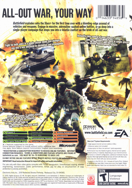Battlefield 2: Modern Combat - Xbox