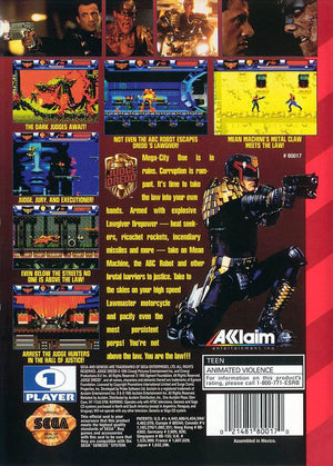 Judge Dredd - SEGA Genesis