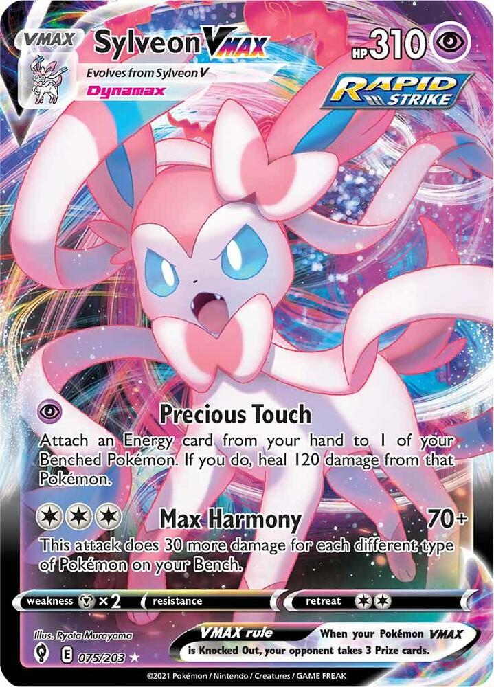 Sylveon VMAX (075/203) [SWSH07: Evolving Skies]