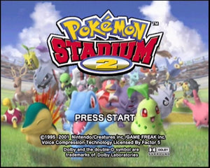 Pokemon Stadium 2 - Nintendo 64